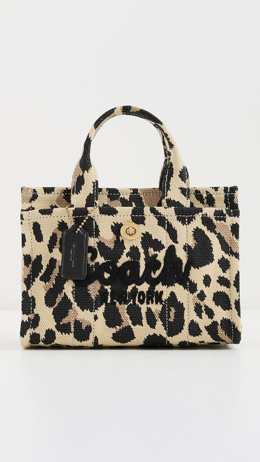 COACH Women's Leopard Cargo Tote 20 - Image 3