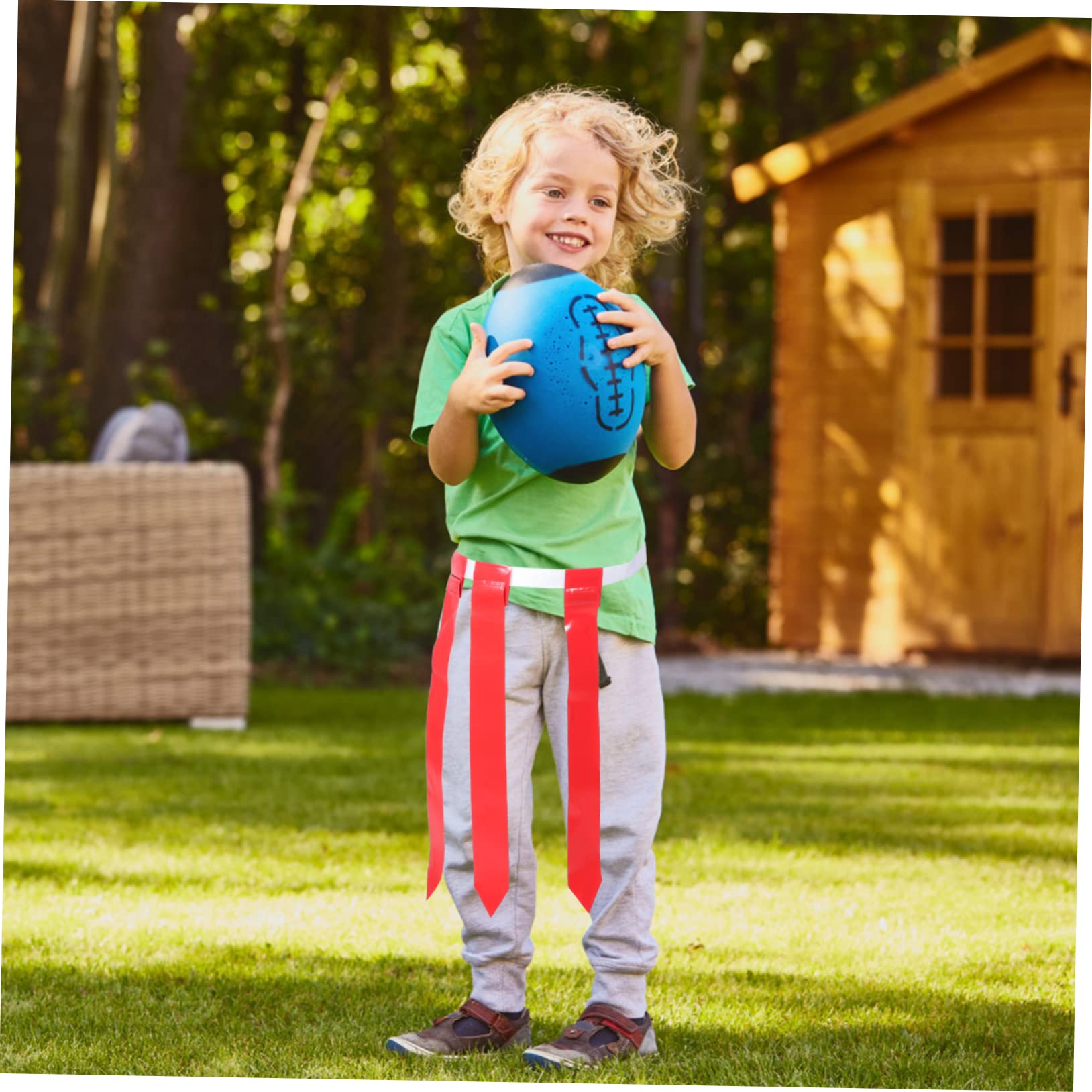 Supvox Fußballgürtel Erobere Die Flagge Flag-football-gürtel Rugby-gürtel Fußball-trainingsgürtel Flag-football-ausrüstung Verstellbare Fußballgurte Flaggen Fahnenmasten Polyester