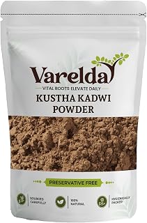 VARELDA Kustha Kadwi Powder - Kuth Kadwi Powder - Saussurea lappa (1000 Grams) Price In India