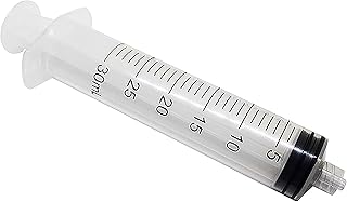 30ml Oral Syringes by Terumo - Luer Lock Tip Syringes Without Needle, Individually Blister Packed - Medicine Administration for Adults, Infants, Toddlers and Small Pets - FDA Approved - Box of 25 Syringes 30cc.