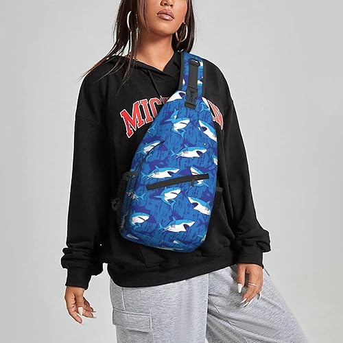 Miniatura 7 de Mochila bandolera para el pecho, bolsa de hombro, gimnasio, ciclismo, viajes, senderismo, mochila para hombres y mujeres.., MultiColor20, Mochilas