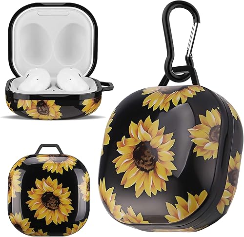 Miniatura 9 de Miimall Funda compatible con Samsung Galaxy Buds FE 2023Samsung Galaxy Buds 2 Pro 2022Samsung Galaxy Buds Pro 2021, carcasa rígida de policarbonato