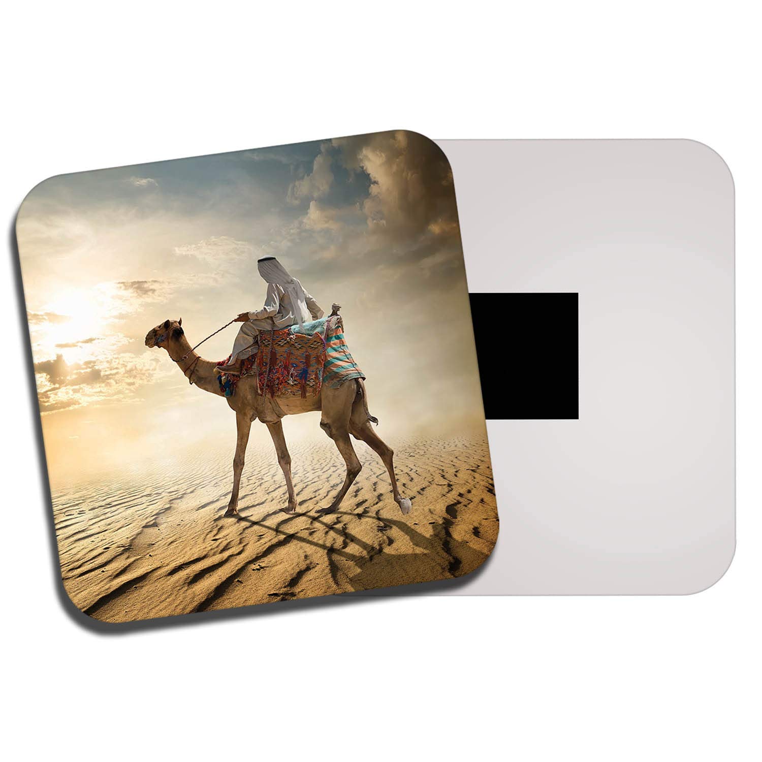 Destinationvinyl Multicolor Awesome Camel Fridge Magnet - Desert Sand Dunes Egypt Egyptian Travel Gift #8742