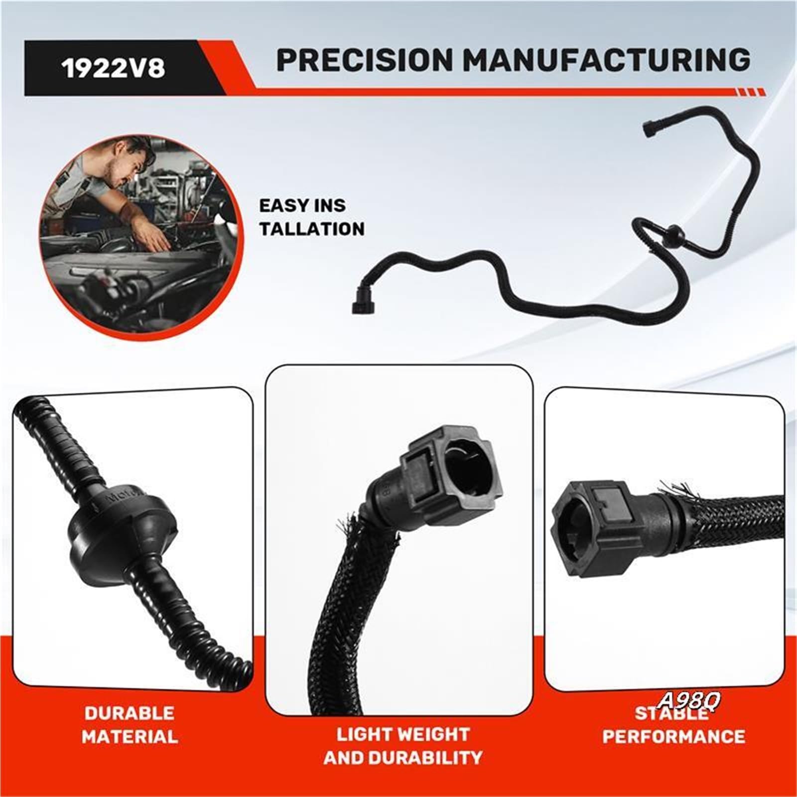 Do Citroen Berlingo 1.6 HDI 3008 4578L0 Wąż podciśnieniowy hamulca samochodowego zestaw przewodów hamulcowych