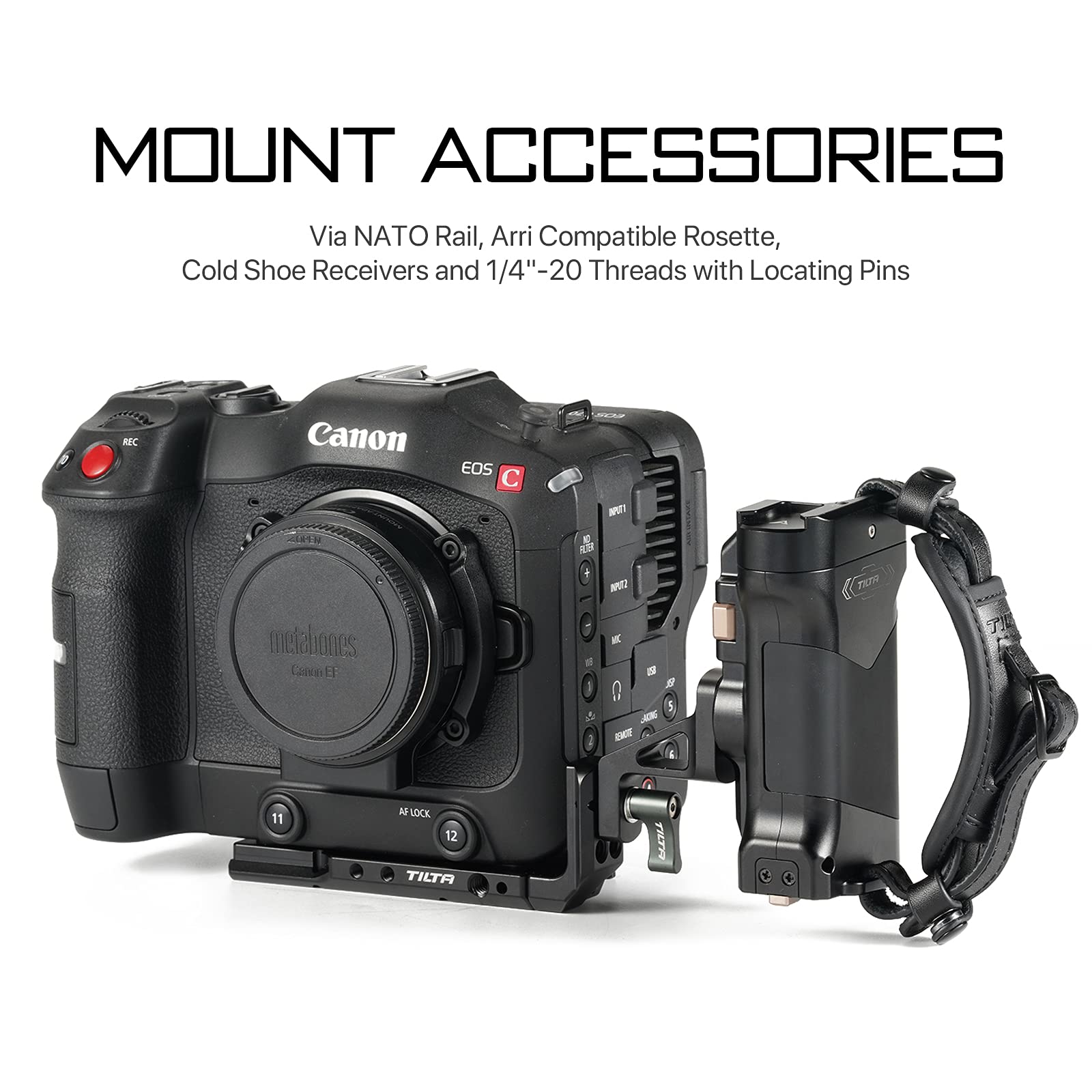 Tilta Full Camera Cage Compatible with Canon C70 Handheld Kit