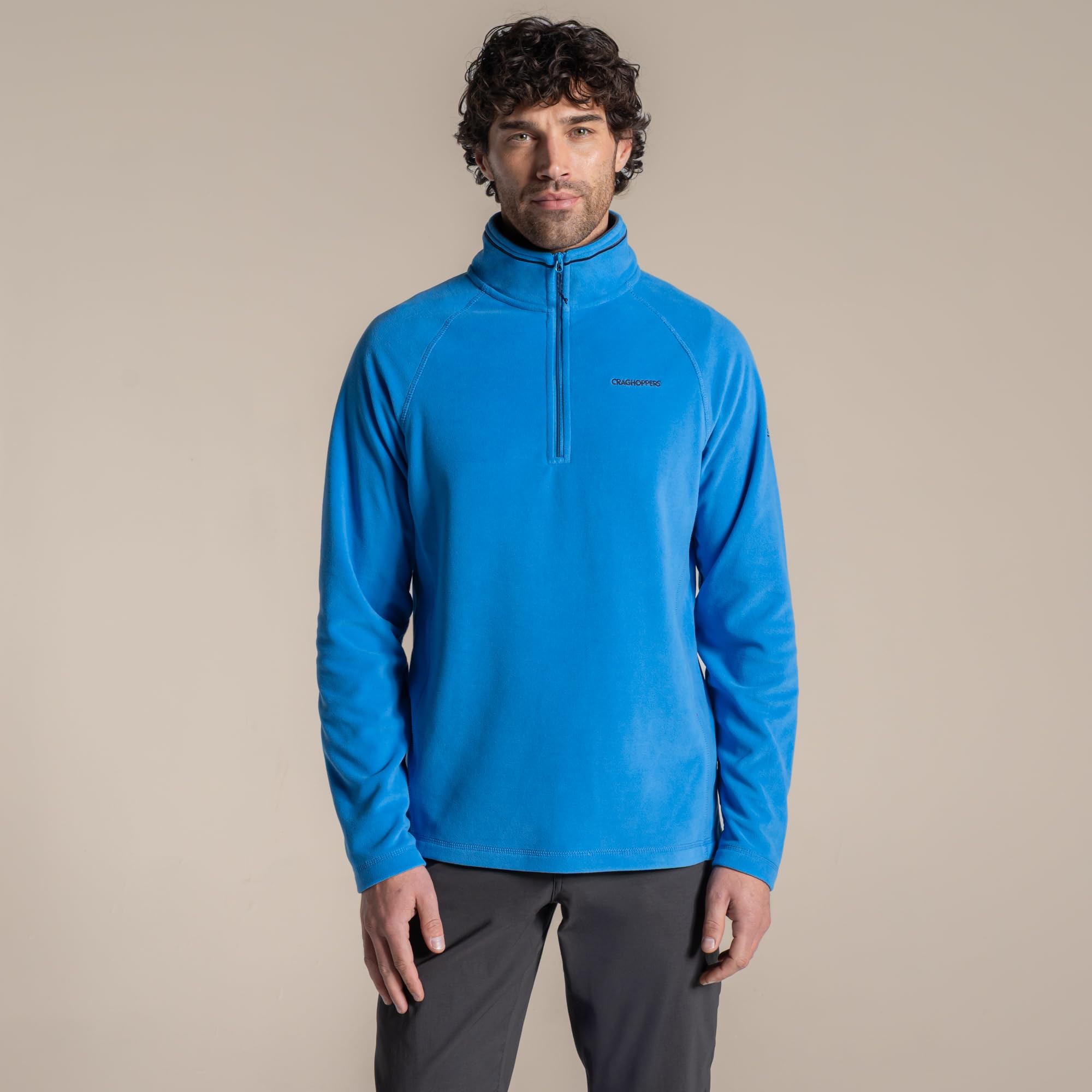 Craghoppers Mens Corey VI Half Zip Fleece Lightweight Insulating Mid Layer Top