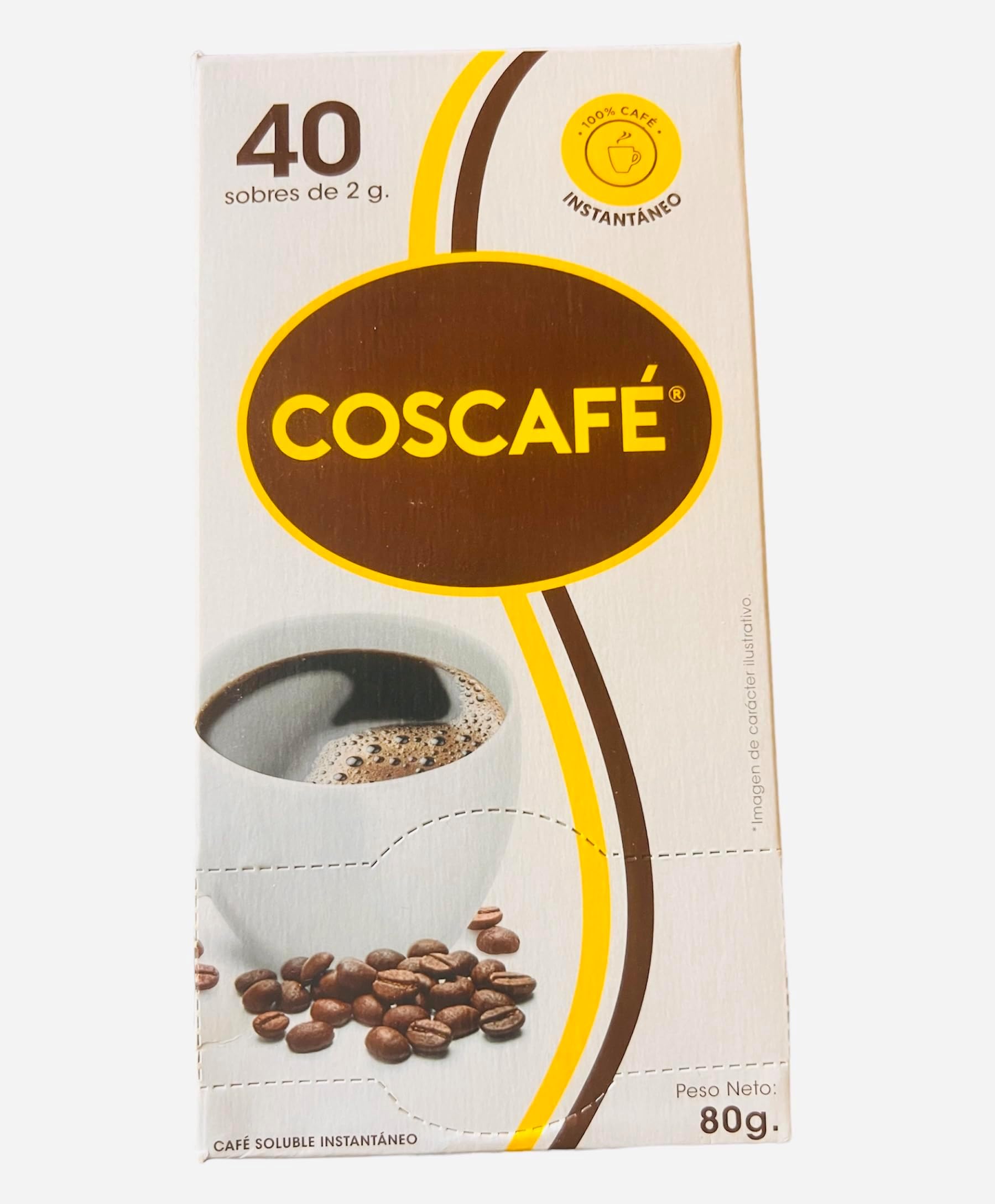 Generic COSCAFE INSTATANEO 40 SOBRES 100% CAFE