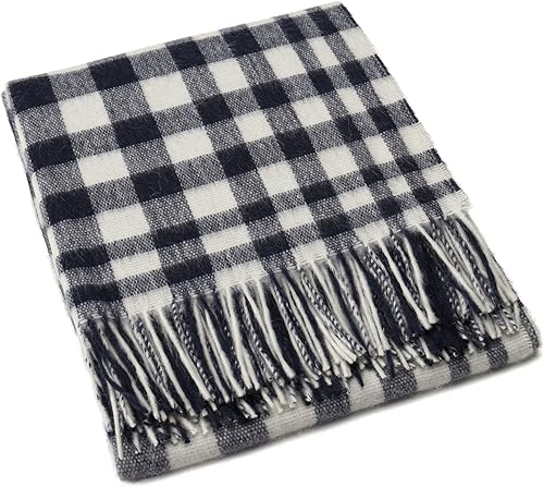 Miniatura 20 de Superfine - Manta de lana de alpaca – Manta ligera de lana merino de alpaca para uso en interiores o exteriores Manta de lana de alpaca peruana