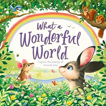 Paperback What a Wonderful World (Picture Flats) Book