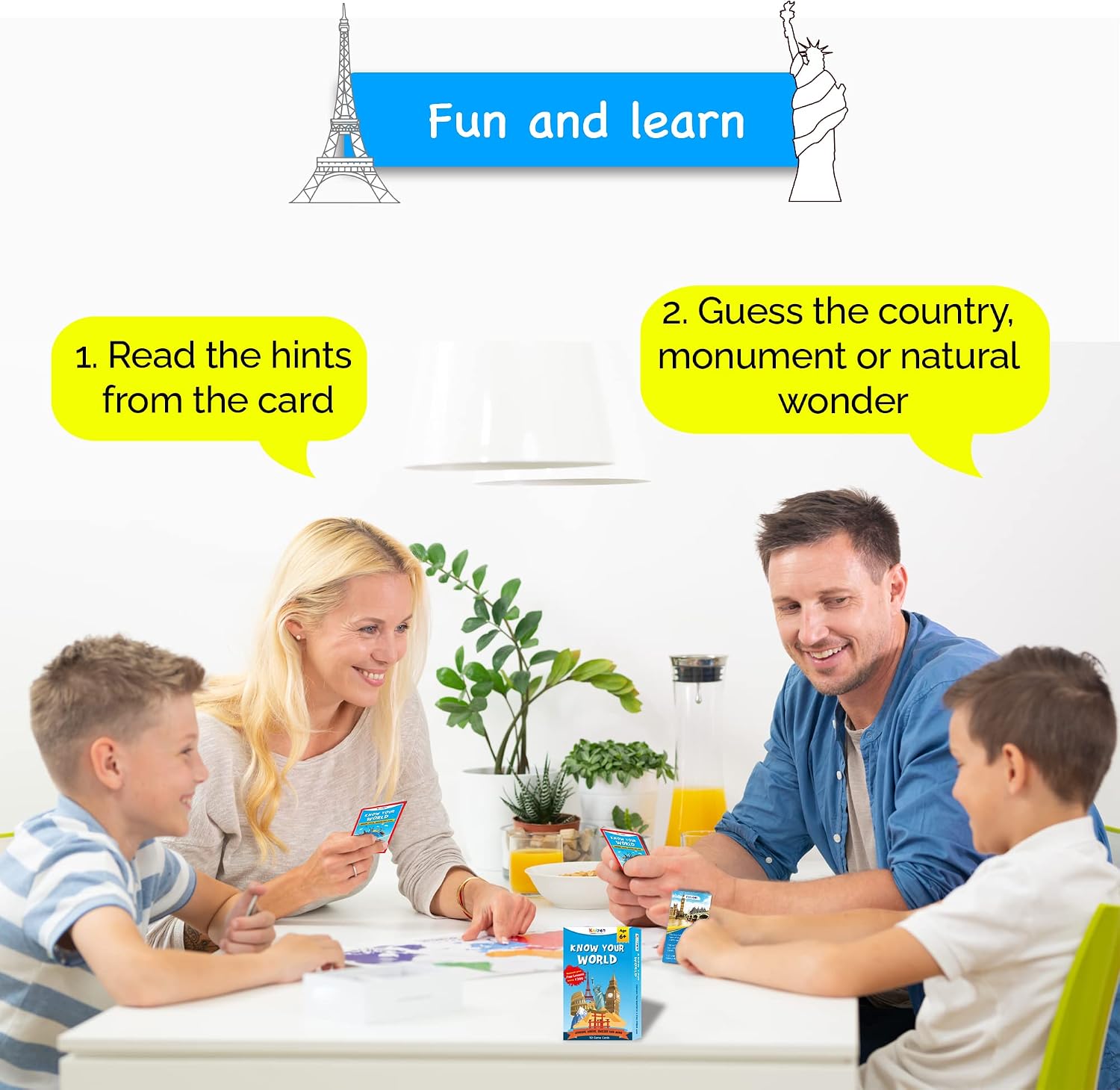 Kaizen MicroLessons Smart Cards. (Know Your World Smart Cards)
