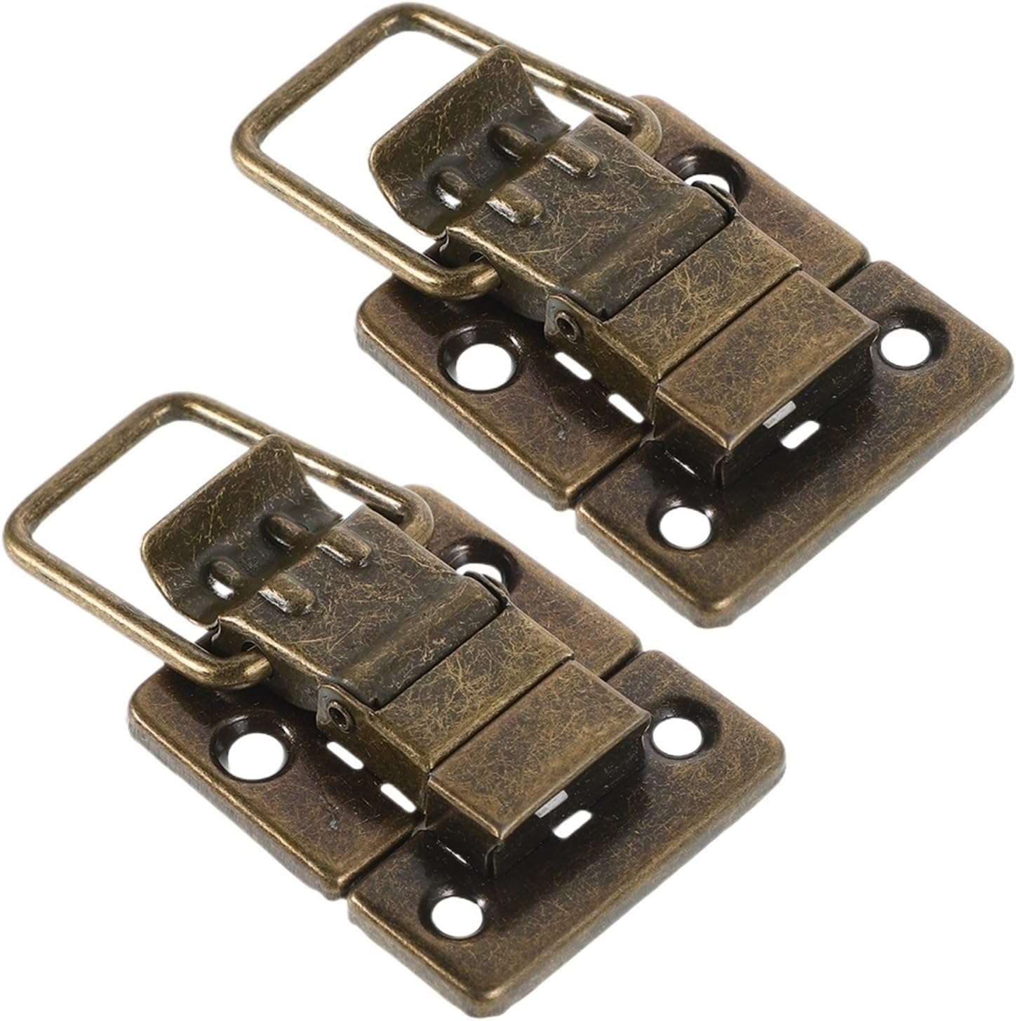 Jewelry Box Latch 30/50/100pcs Metal Buckle Lock for Box Retro Style Decorative Hasp Clasp Jewelry Case Small Boxes Storage Chests(100pcs)