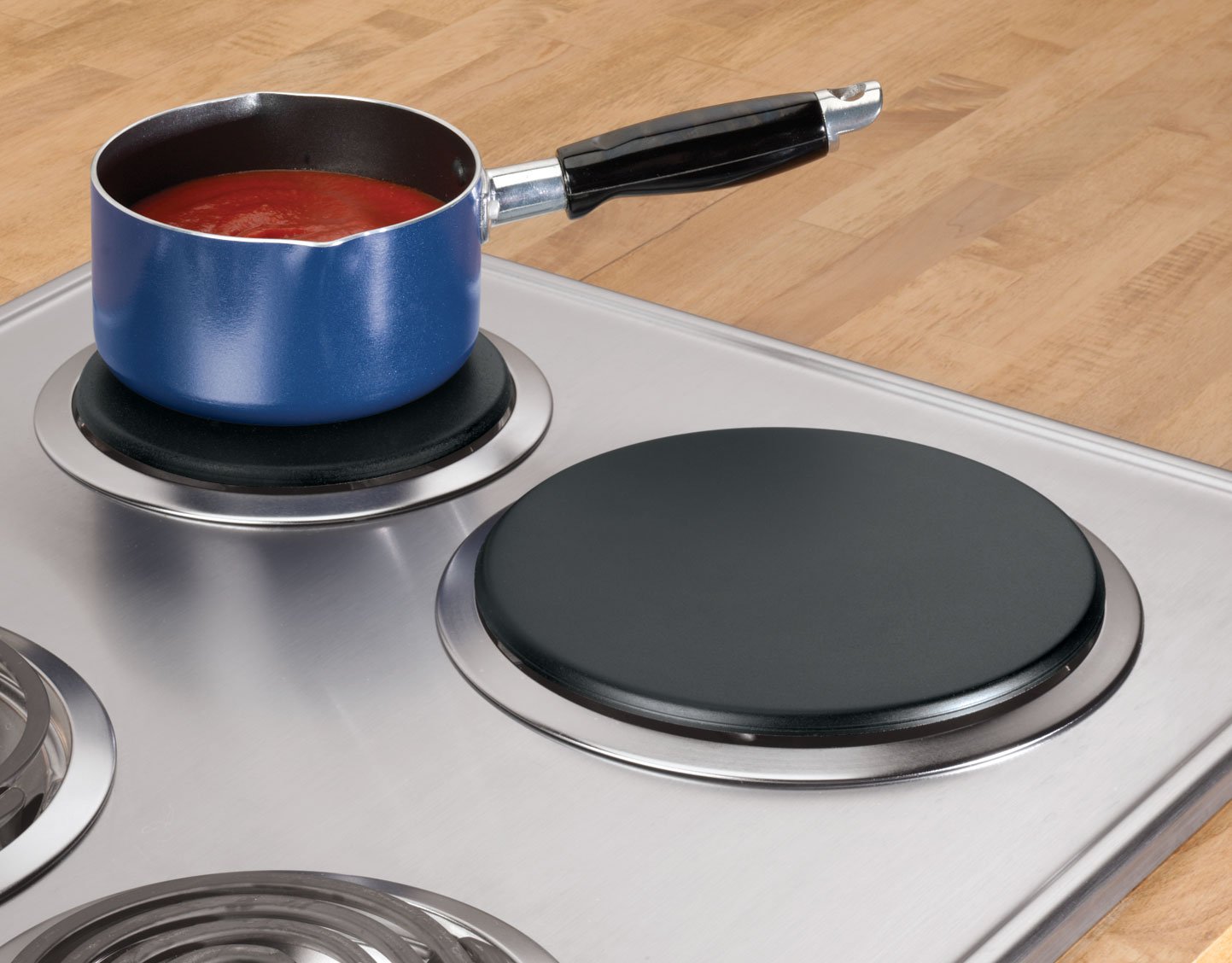 WalterDrake Heat Plate Appliance, 6 Inch, Black