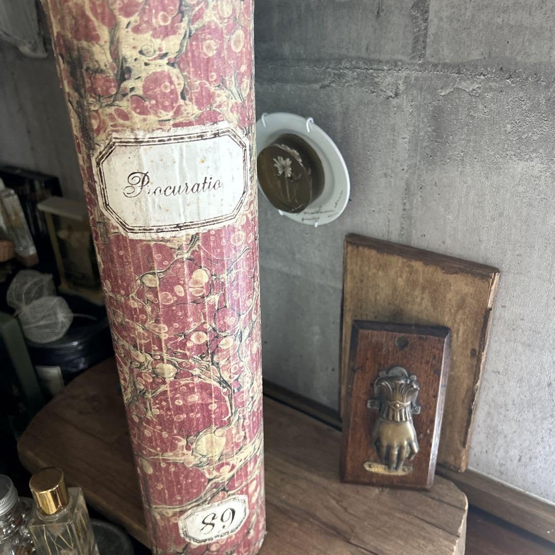 Amazon.co.jp: Krank marcello 木製 本 フランスアンティーク クランク 