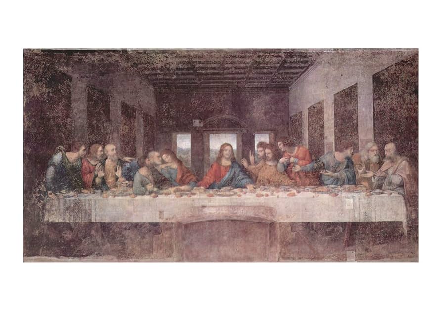 Amazon.co.jp: Spiffing Prints レオナルド・ダ・ヴィンチ 最後