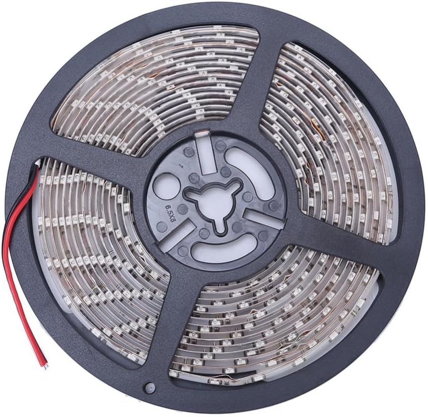 ucomshop 12V 5M Waterproof LED Strip Light 300LEDs for Boat/Truck/Car/SUV/Rv（Blue）