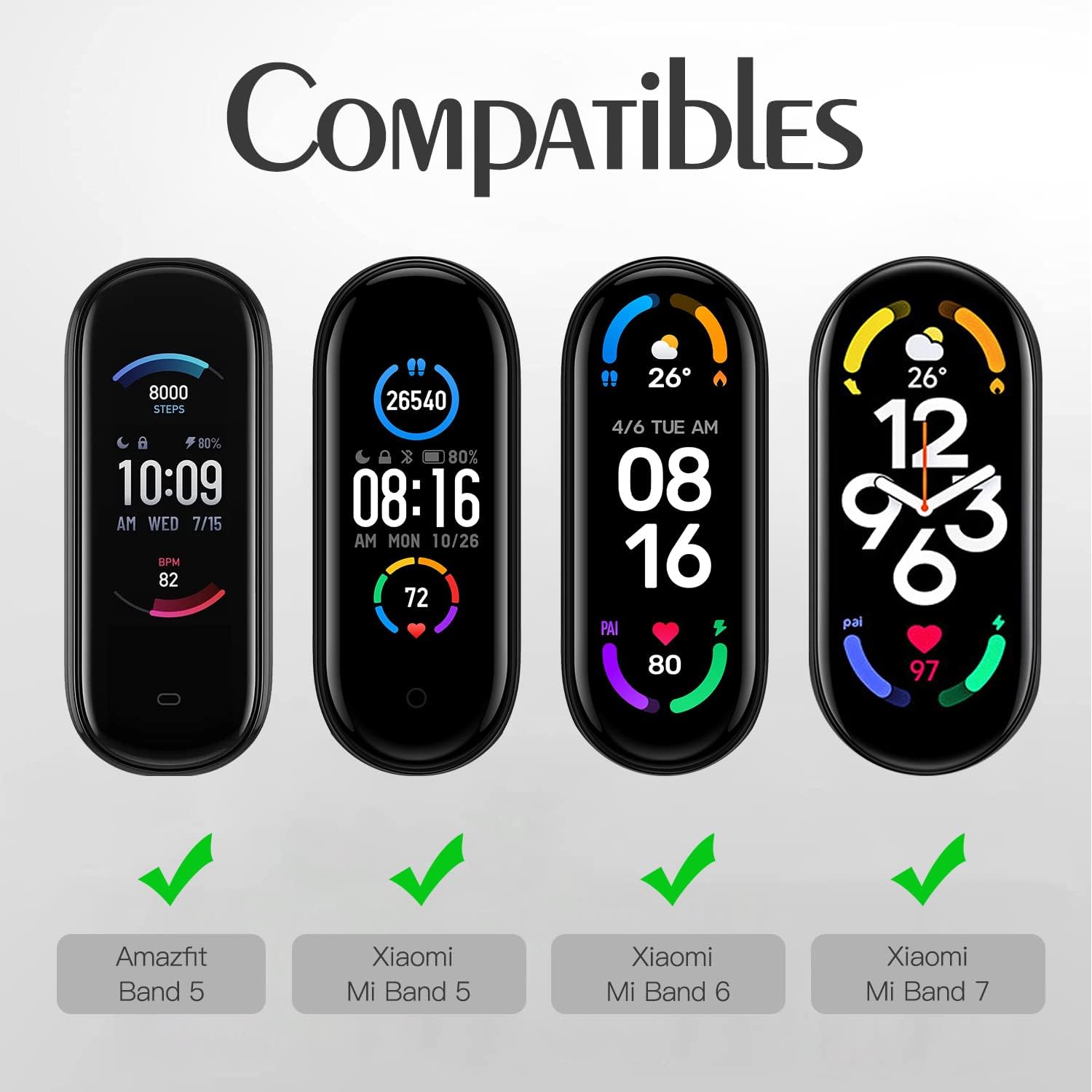 Vue alternative 4 Bracelet Xiaomi Mi Band