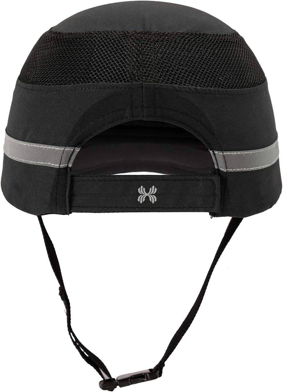 Lightweight Safety Bump Cap - Breathable Baseball Style Protective Hat with Reflective Stripes