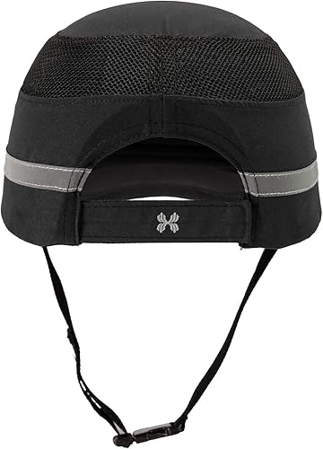 Miniatura 2 de Gorra de seguridad ligera  Sombrero protector transpirable estilo béisbol con rayas reflectantes