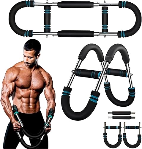 Twister - Entrenador de brazos, barra de entrenamiento de resorte ajustable de 60 a 100 libras, entrenador de brazos para hombresmujeres, diseño