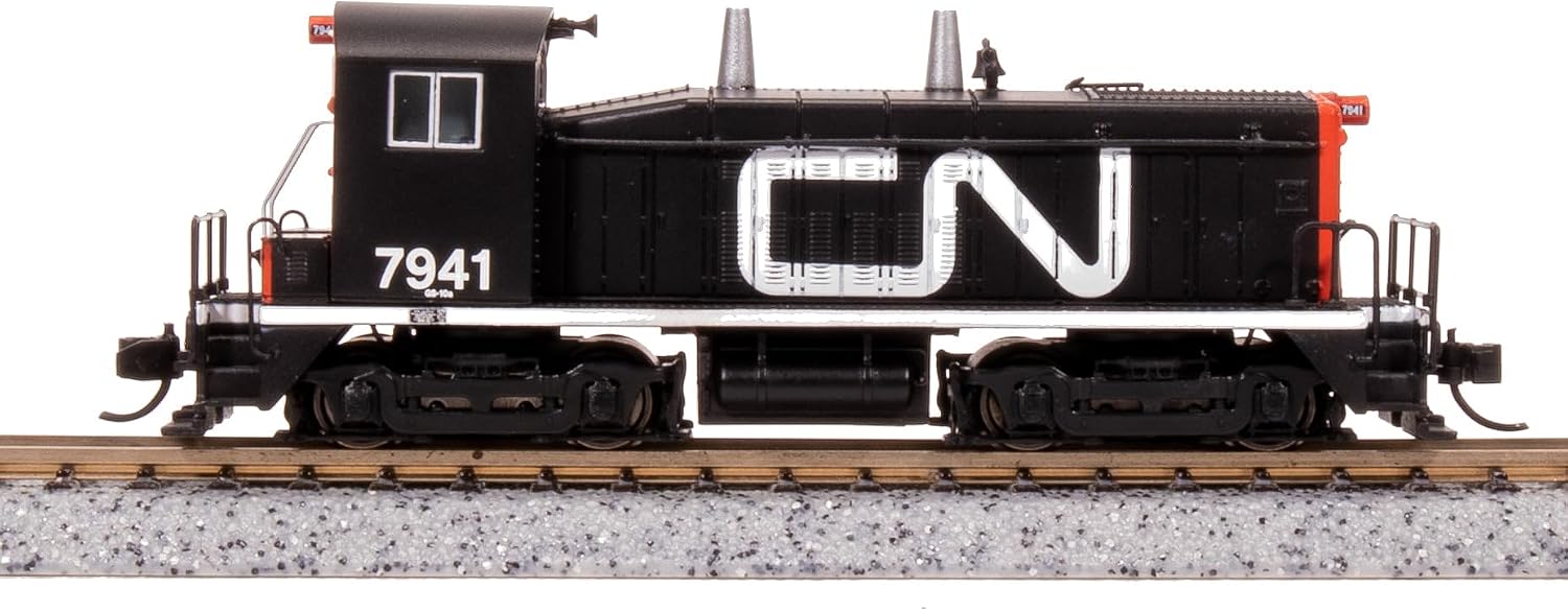 Broadway Limited 7489 EMD NW2, CN 7957, Noodle Scheme, Paragon4 Sound/DC/DCC, N Scale
