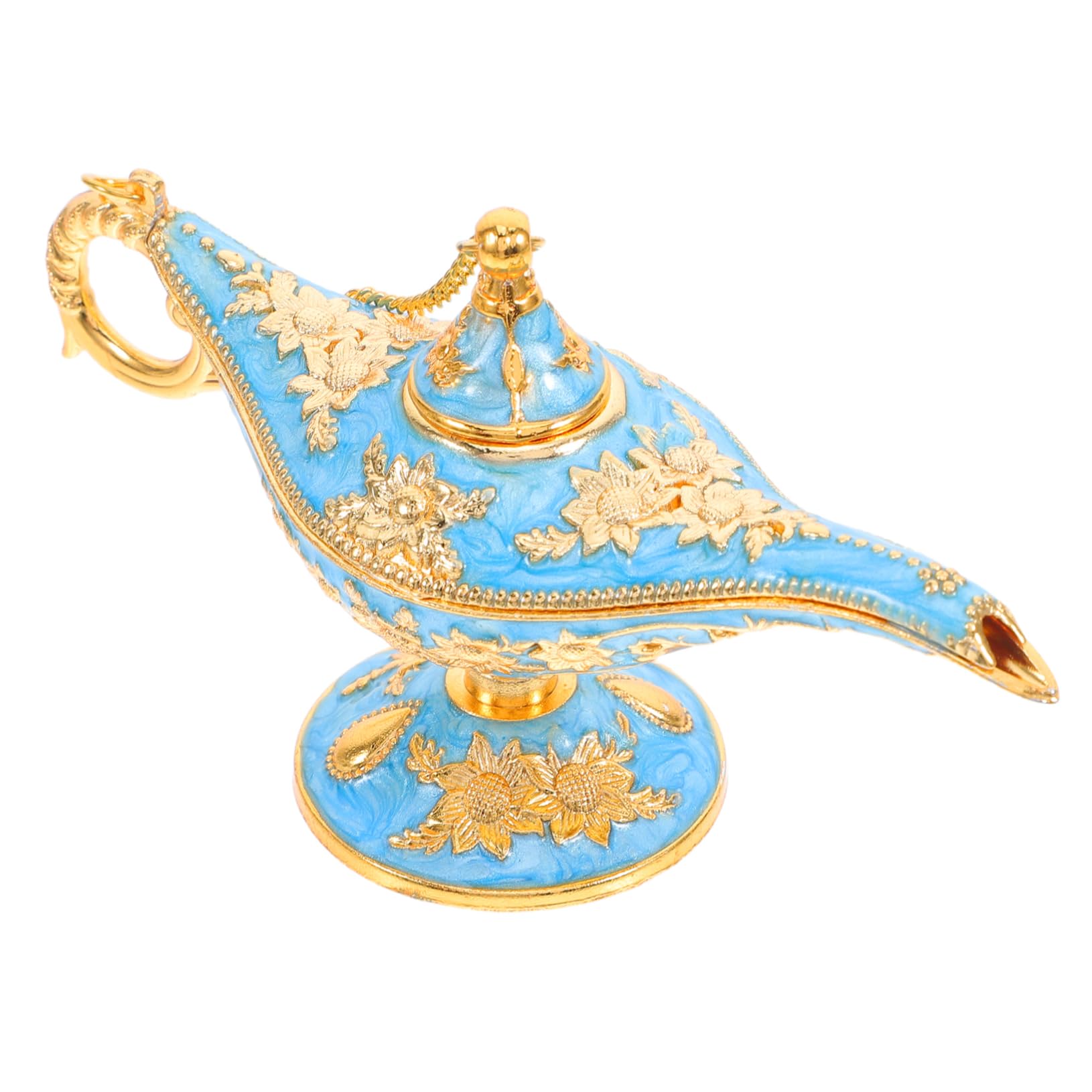 Cabilock Vintage Arabian Style Table Lamp Decor for Home Weddings Birthdays Holiday Celebrations Elegant Desktop Ornament with Artistic Detailing