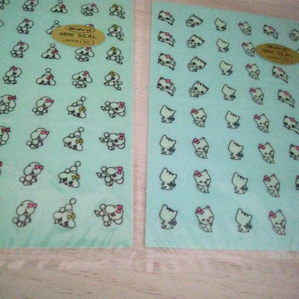 Amazon.co.jp: 高橋真琴 昭和レトロ シール MIDORI ミドリ ミニ