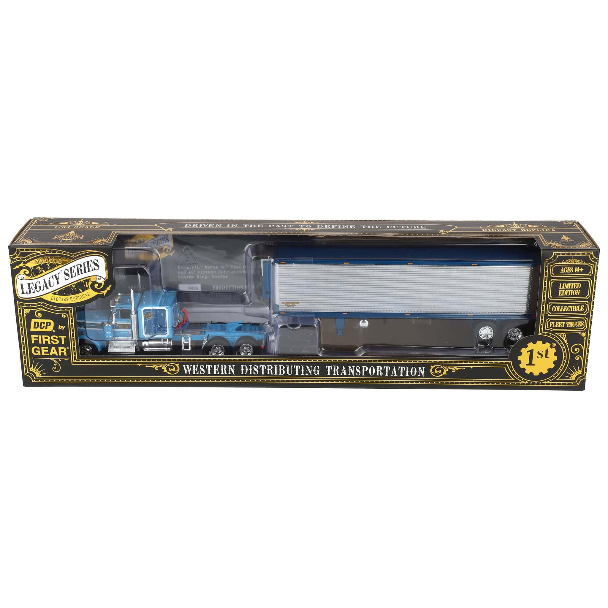 Amazon.com: First Gear DCP 1/64 Kenworth W900A with 60