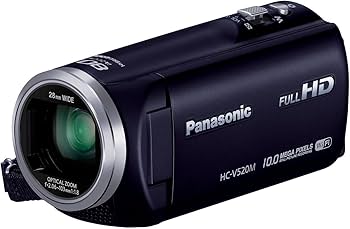 Panasonic パナソニック　ビデオカメラ Amazon | パナソニック デジタルハイビジョンビデオカメラ V520 内蔵