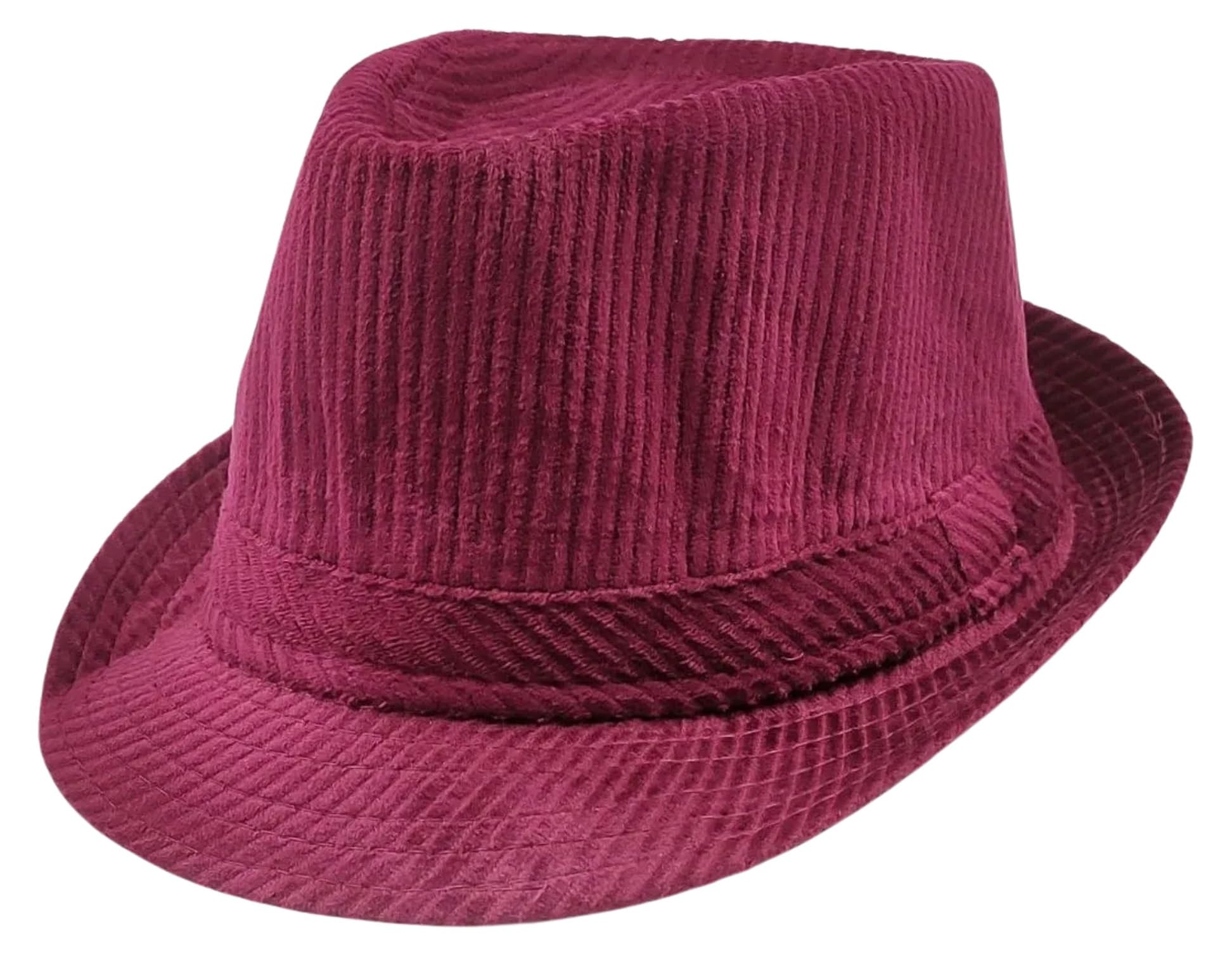 zacharias Men's Corduroy Fedora Hat (Free Size_Pack of 1)-picture-14