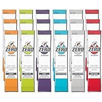 Vista 4 de G Zero Powder - Paquete de 12 paquetes de electrolitos en polvo - 6 sabores - Glacier Freeze, naranja, uva, ponche de frutas, lima limón y cereza
