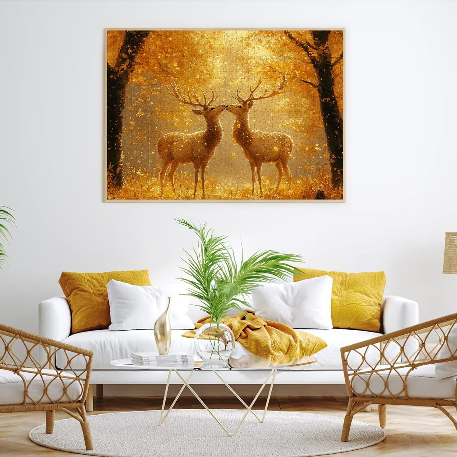 Puzzle dla dorosłych 6000, jesień jelenia, 179 x 105 cm, n-414