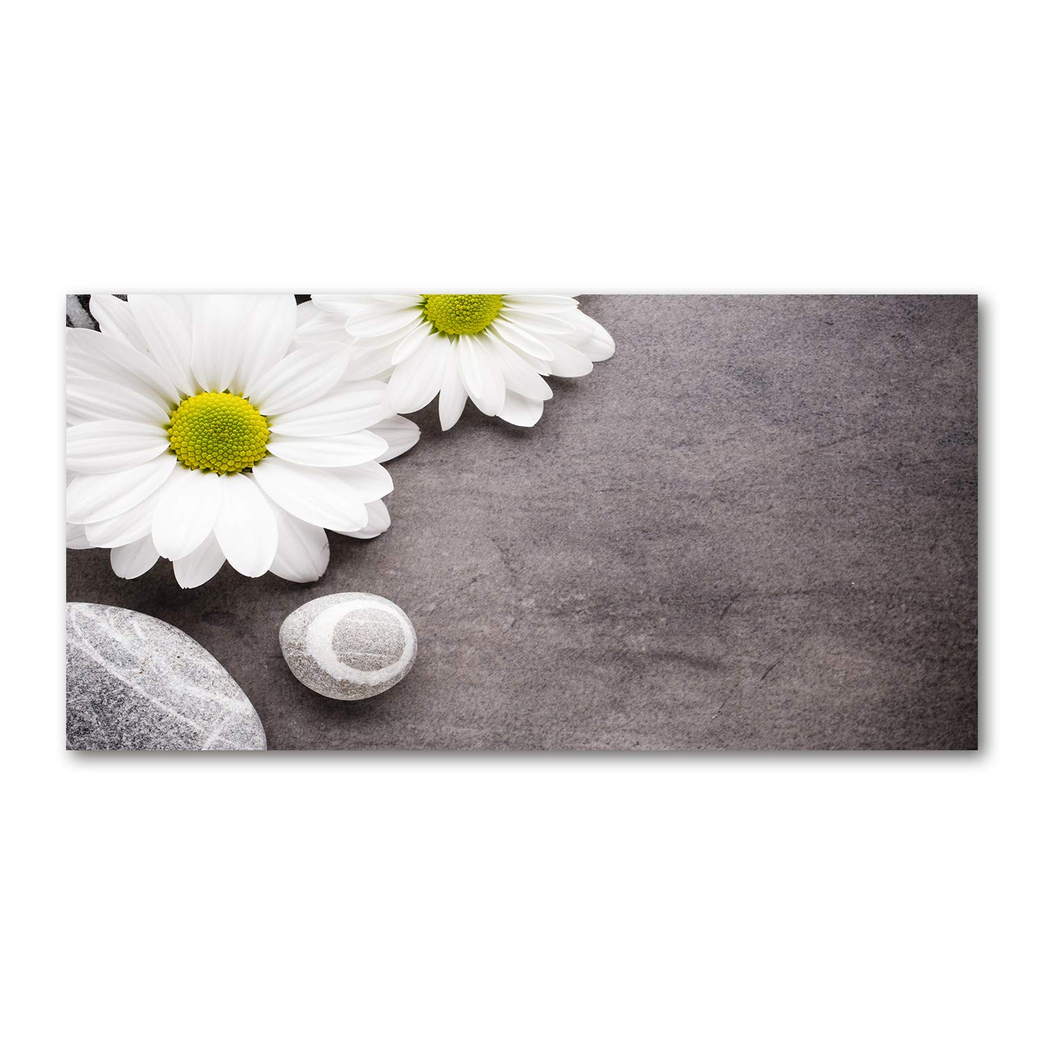 Tableau acrylique Gerbera 120x60 pour remplacer les cadres lourds et fragiles