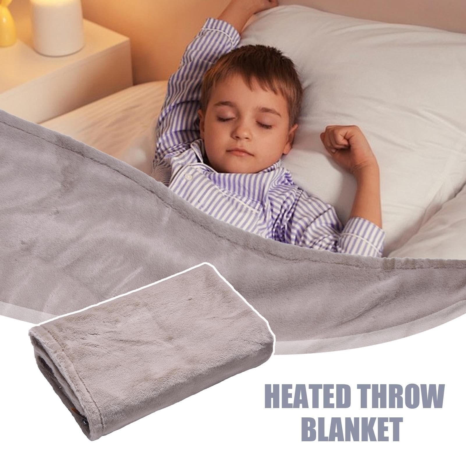 Coperta Elettrica Riscaldata Indossabile Senza Fili Scialle Elettrico | Coperta Elettrica Riscaldata Da Grembo Caldo, Morbido, Portatile, Lavabile, Comodo, Leggero, Multiuso p