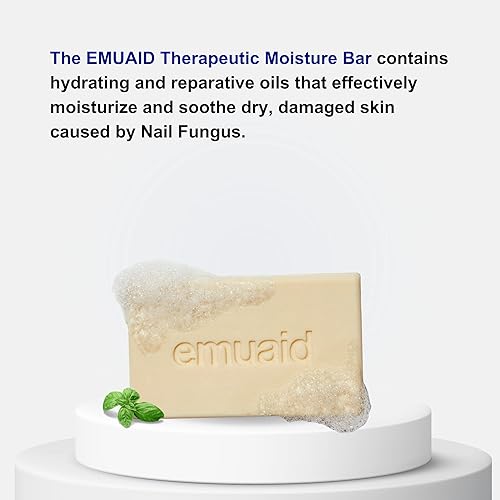 Miniatura 5 de emuaid EMUAIDMAX - Kit de viaje para erradicador de hongos en las uñas, EMUAIDMAX máxima fuerza de 0.5 onzas con barra de humedad terapéutica,