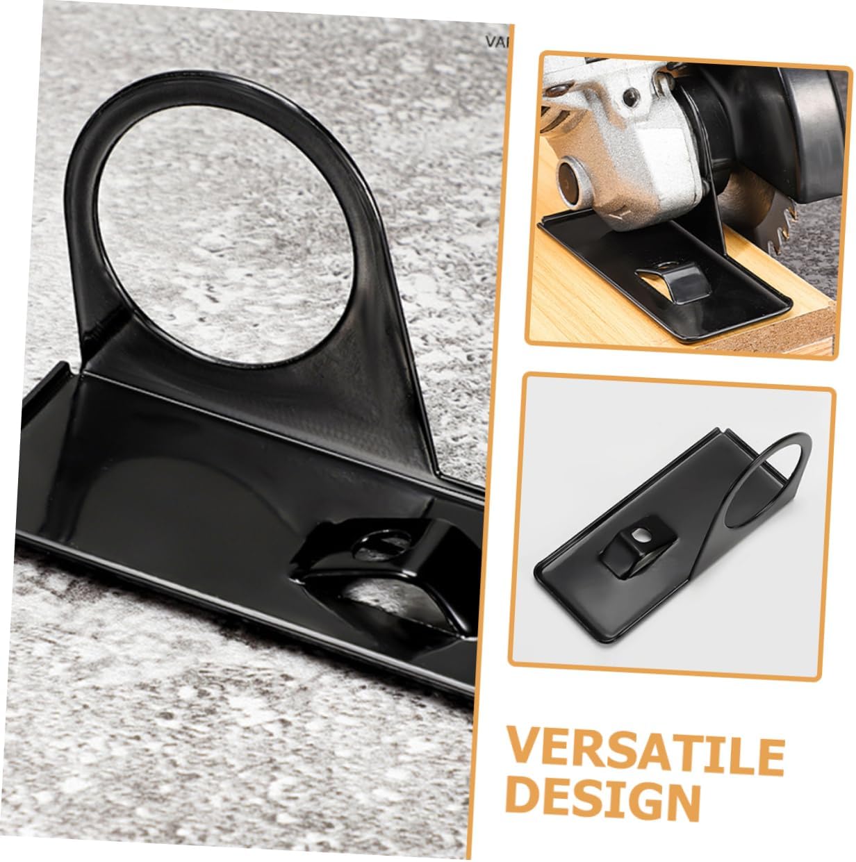 Angle Support Bracket Angle Grinder Dust Proof Cutting Cover Stand Base for Cutting and Sanding Machines Stable Desktop Holder Easy Install 4pcs