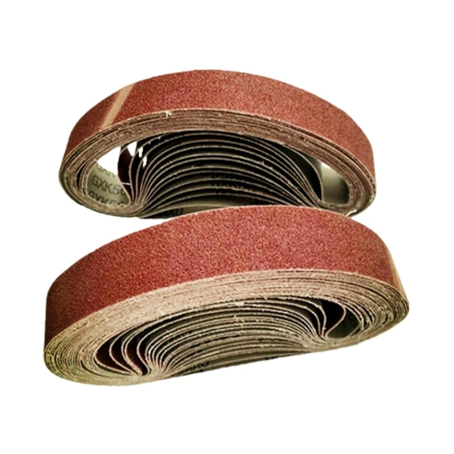 10pcs 30 * 533mm Sanding Belt 40-1000 Grit Aluminium Oxide Sander Grinder Belt Accessories for Polishing Grinding(600)