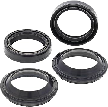 All Balls Racing 56-125 Fork & Dust Seal Kit Compatible with Honda, Suzuki, Yamaha