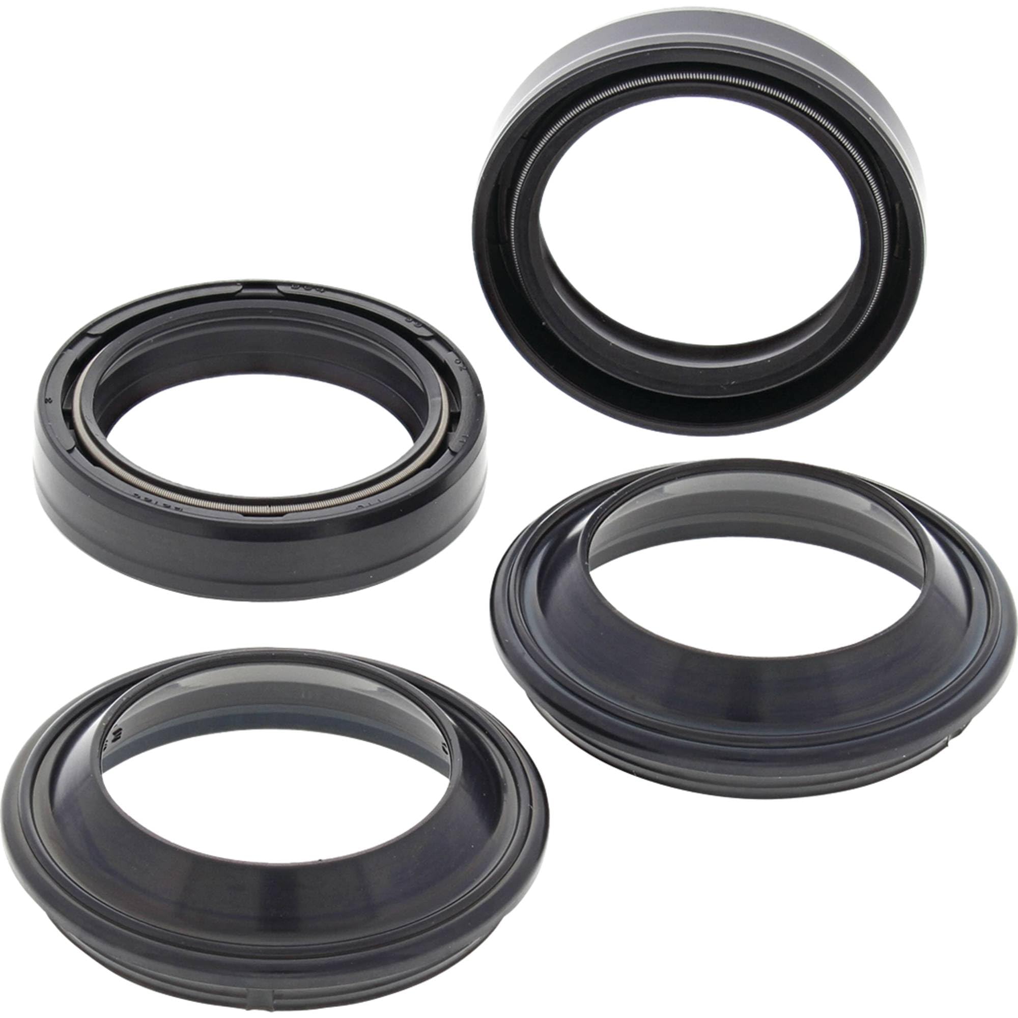 All Balls Racing Fork & Dust Seal Kit 56-125 Compatible With/Replacement For Harley FXDBD Dyna Sturgis 1992, FXDBS Dyna Daytona 1989-1992, FXDC Super Glide Custom 1992-2005