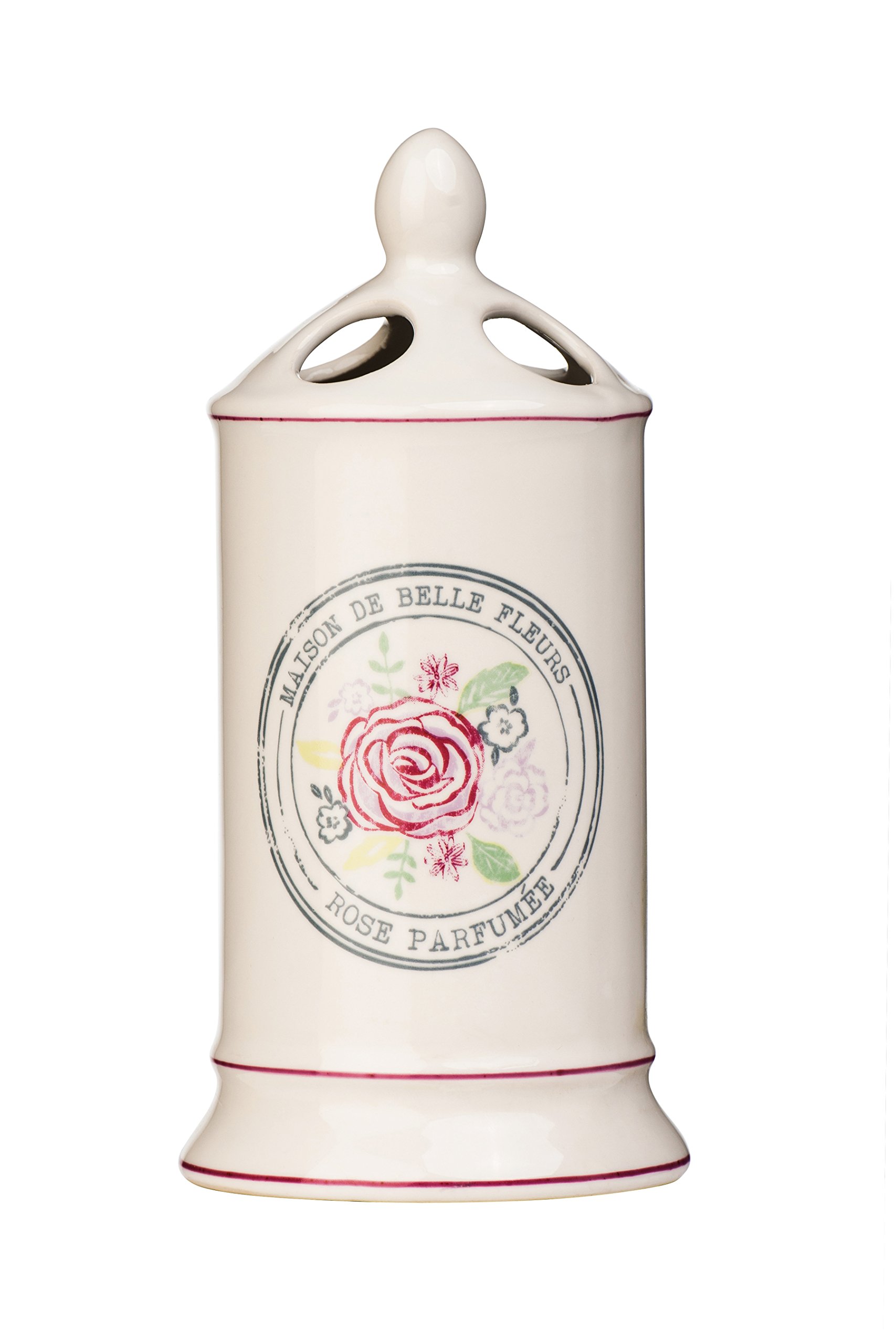 Premier Cream Housewares Belle Toothbrush Holder,