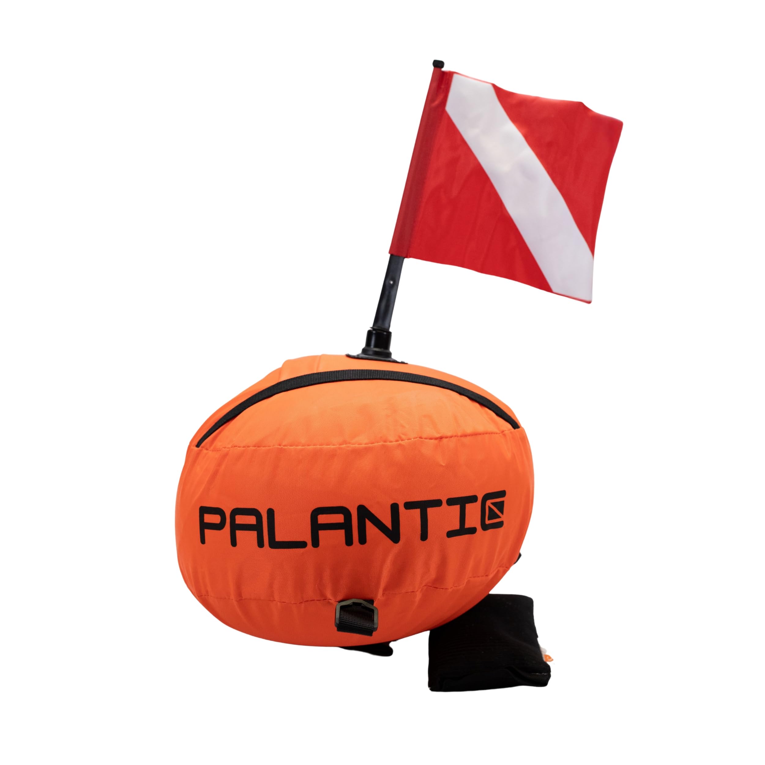 Scuba Choice Spearfishing Buoy Float with Dive Flag - High-Visibility, Durable 420D Nylon Cover, PVC Bladder for Scuba Diving & Freediving