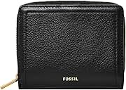 Fossil Women's Logan RFID-Blocking Leather Mini Multifunction Bifold Wallet Leather Working Group