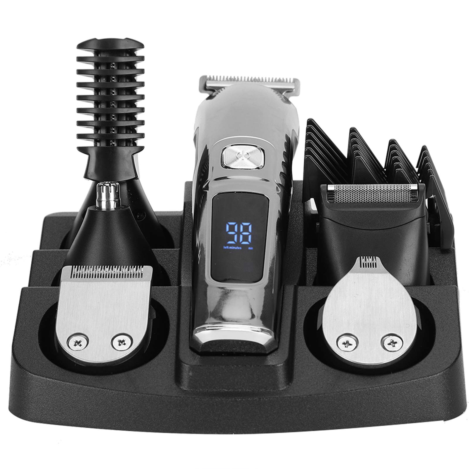 Kit Tagliacapelli Elettrico IPX7 Display LED Set Toeletta Uomo