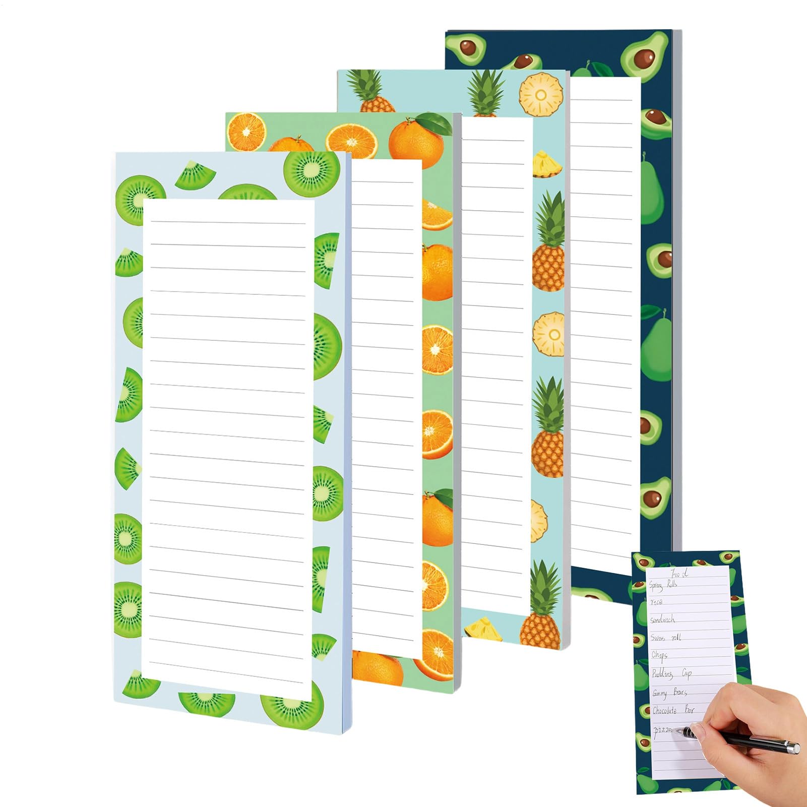 Bloc-notes de papier fruits pour organiser votre maison - 8