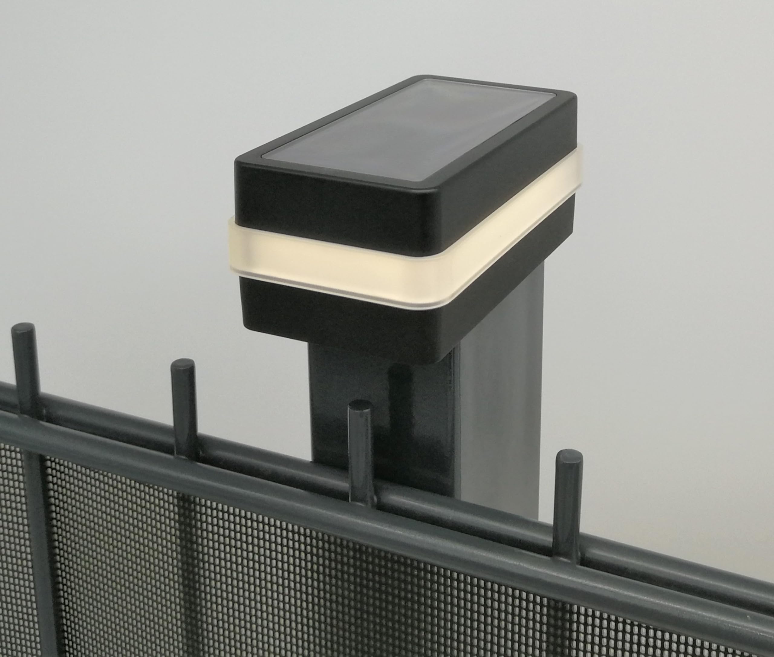 LED Solar-Pfostenkappe KAPPA (Weiß)