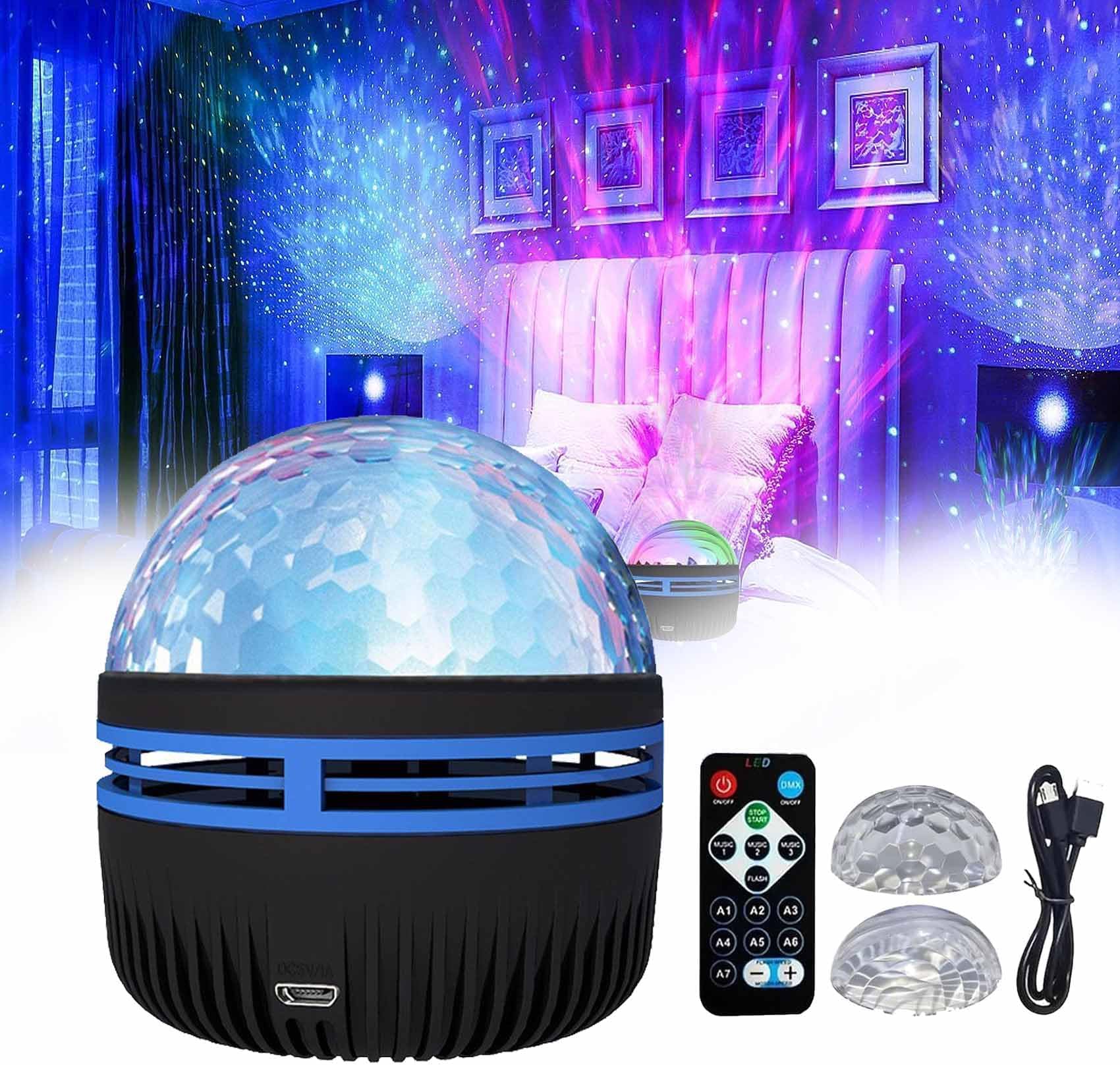 Aurora Dimension Light, 2 in 1 Northern Lights and Ocean Wave Projector