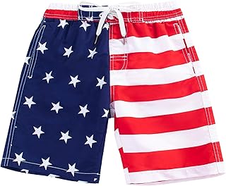 men's 4th of july swim trunks