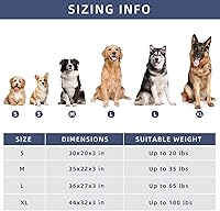 Vista 7 de DaysU Cama para perros pequeños, camas ortopédicas para perros con funda extraíble lavable, tapete de espuma para mascotas de espuma para jaula