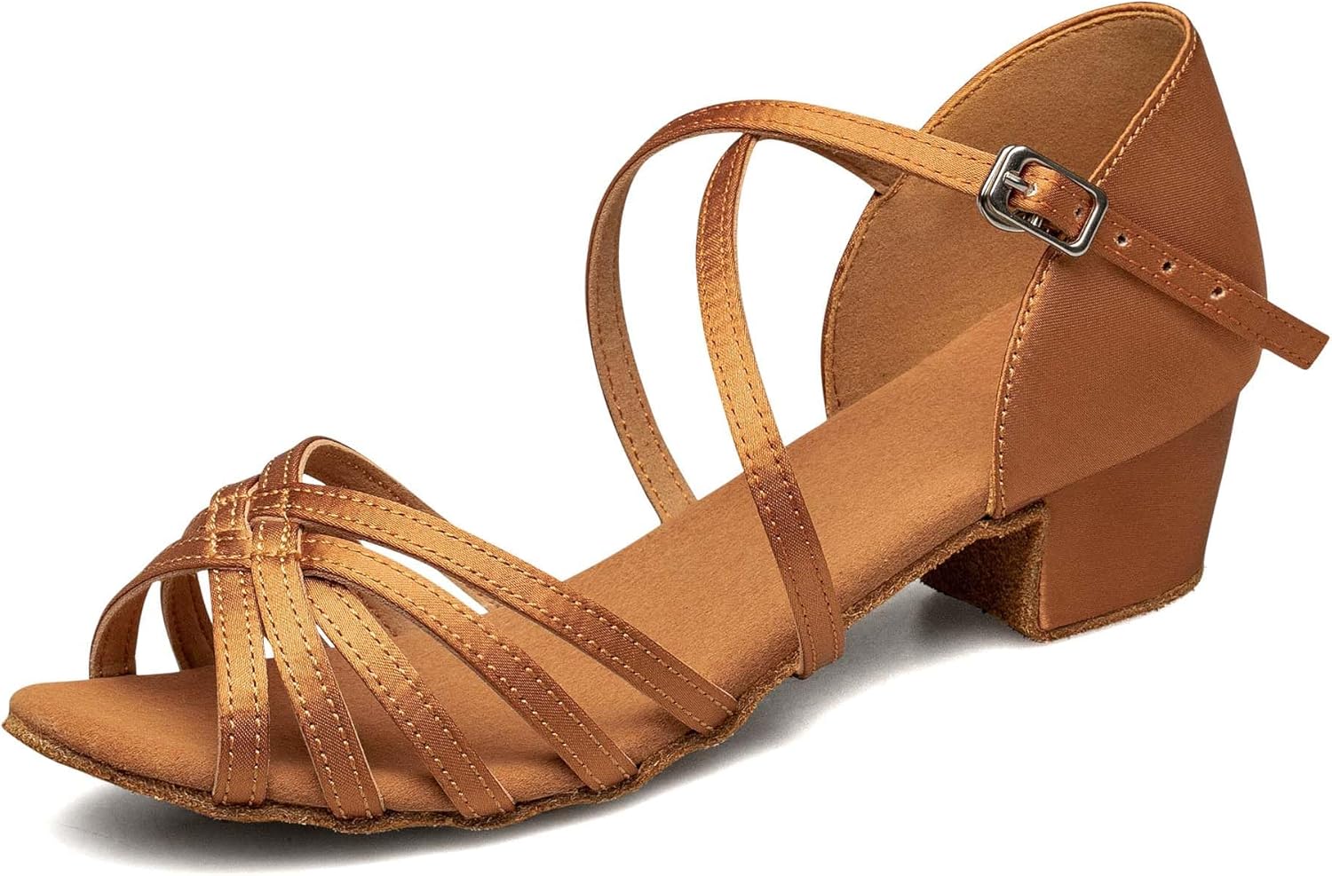 TUOTOM Girls Dance Shoes - Low Heel for Comfort