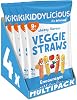 Kiddylicious Cheesy Veggie Straws - Delicious Snacks for Kids - Suitable for 9 Months - 4 Packs of 4 16 Total