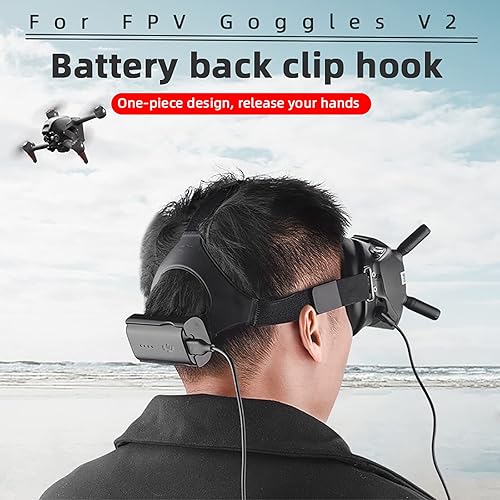 Miniatura 2 de Battery Holder Clip for DJI FPV Goggles v2 / Avata Goggles 2 Battery Bracket Clip Fixing Case for DJI FPV Avata Accessories